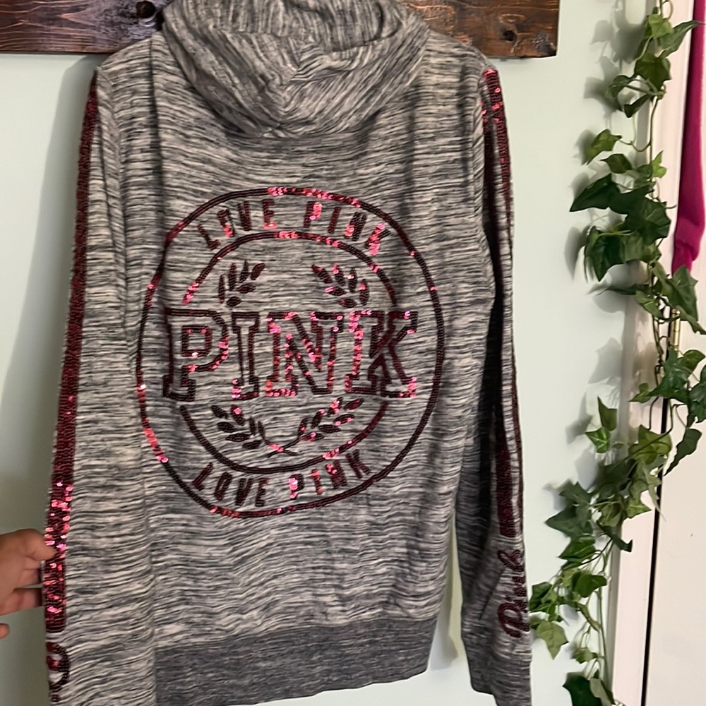 Victoria’s Secret sequined hoodie